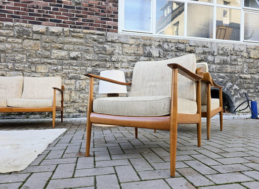 Knoll Antimott Set 60s Seating Group Sofa Armchairs Benches Vintage Mid Century