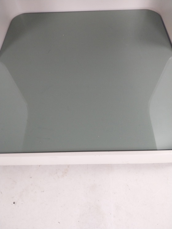 1 X 1970's Space Age Side Table By Marcello Siard For Collezione Longato Italy – Glass, Plastic (photo 5 of 5)