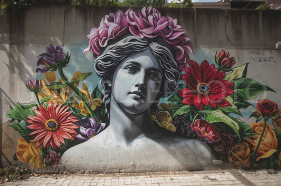 Image 1 of Photo imprimée sur plexiglass / Edition limitée / Street art / pop art / Decoration originale