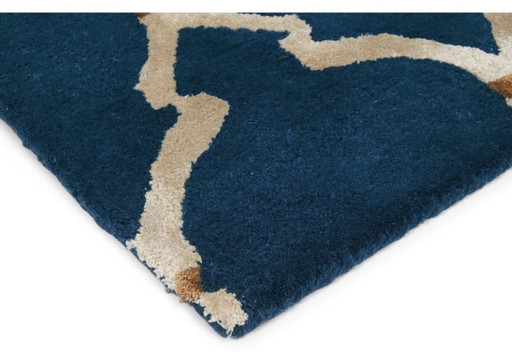 Wool rug B&C Sanderson Empire stone 45508 170x240
