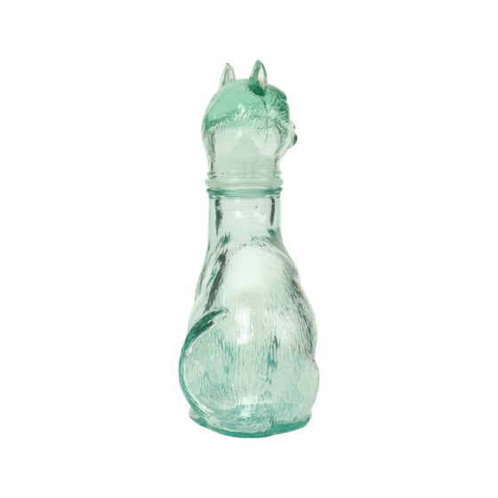 Image 1 of Gatto in vetro Caraffa Bottiglia Gatto