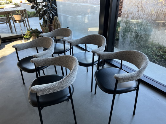 Image 1 of 5x Eetkamerstoelen Bodilson