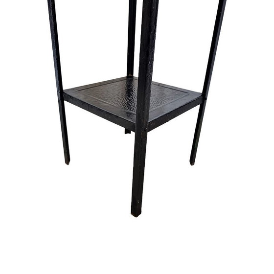 Image 1 of Support à plantes Art Déco en métal noir, années 1930/40