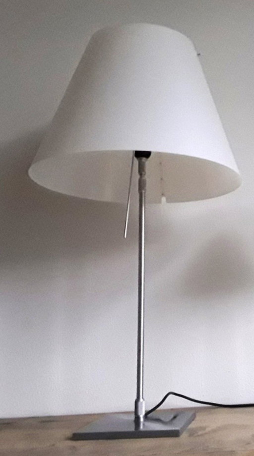 Luceplan Constanza table/floor lamp Mistic white