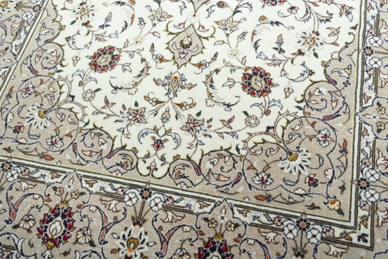 Image 1 of Kashan Orientteppich – Handgeknüpft – 215 x 140 cm
