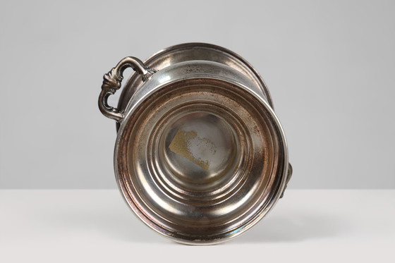 Image 1 of Secchiello per champagne in rame placcato argento, Francia, metà secolo, 1890