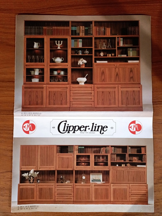 Image 1 of Deense wandmeubel | Teak | Jaren 80 