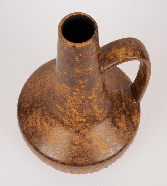 Image 1 of Fritz Van Daalen ceramic vase. Mid-century