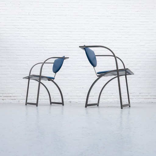 KFF Cosinus Eetkamerstoelen Set 80s