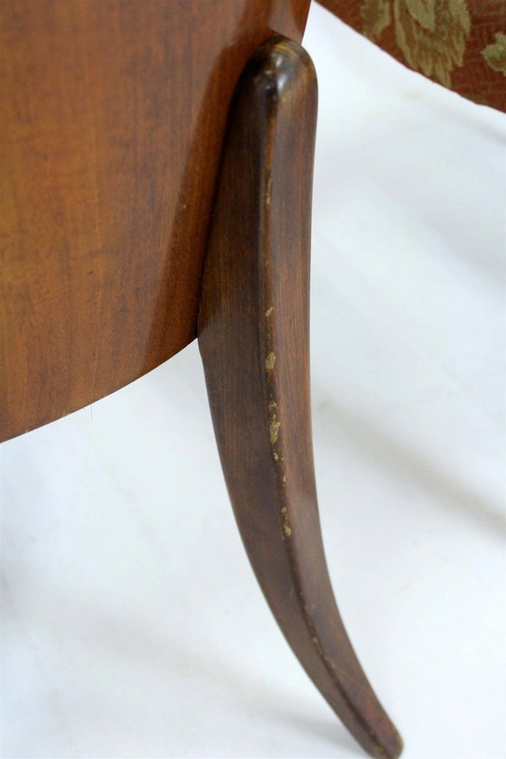 Image 1 of Sillas de comedor Art Déco H-214 de Jindrich Halabala para UP Závody, década de 1950, juego de 4