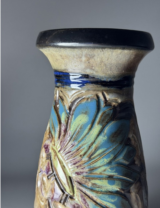 Jules Guérin – Late Art Deco Ceramic Vase, Belgium (photo 7 of 13)