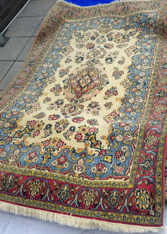 Image 1 of Tappeto Ghom/Qom 216x142 cm 1,2 milioni di nodi/m² lana kork con seta tappeto persiano