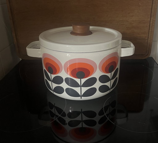 Orla Kiely Emaille-Pfannenset