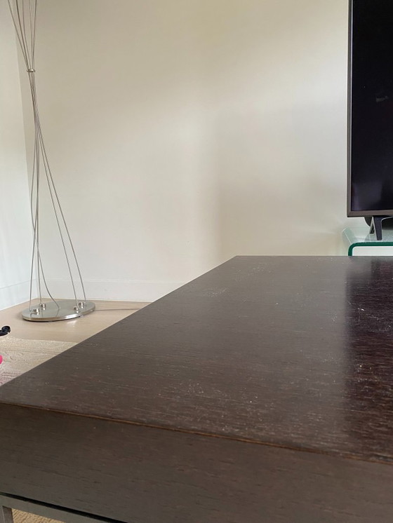 Image 1 of Tavolino - gambe in legno e acciaio