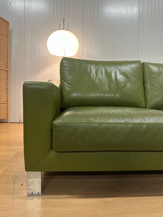 Image 1 of Complete Leolux Set Green | Sofa, Table, Chairs & Armchairs
