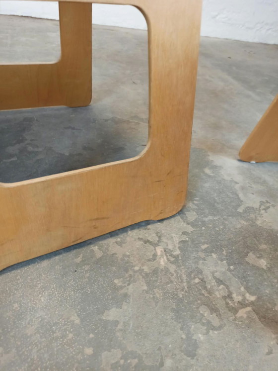 3 x Lisa Norinder per IKEA Benjamin sgabelli – Legno (photo 12 of 15)