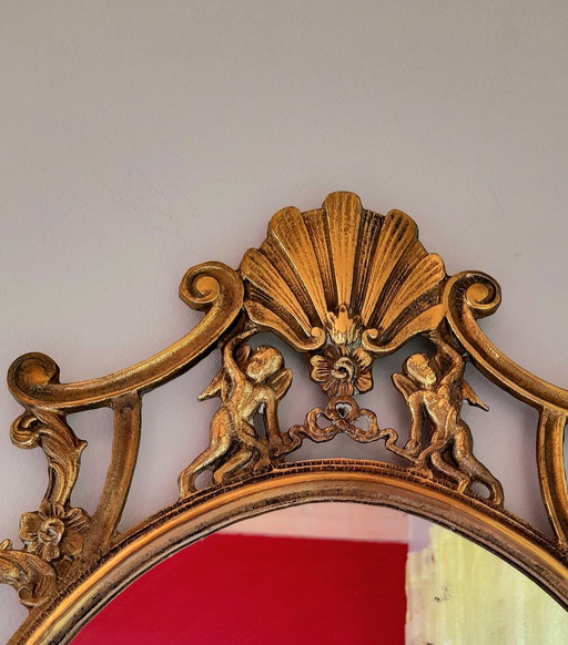 Miroir Baroque en Laiton
