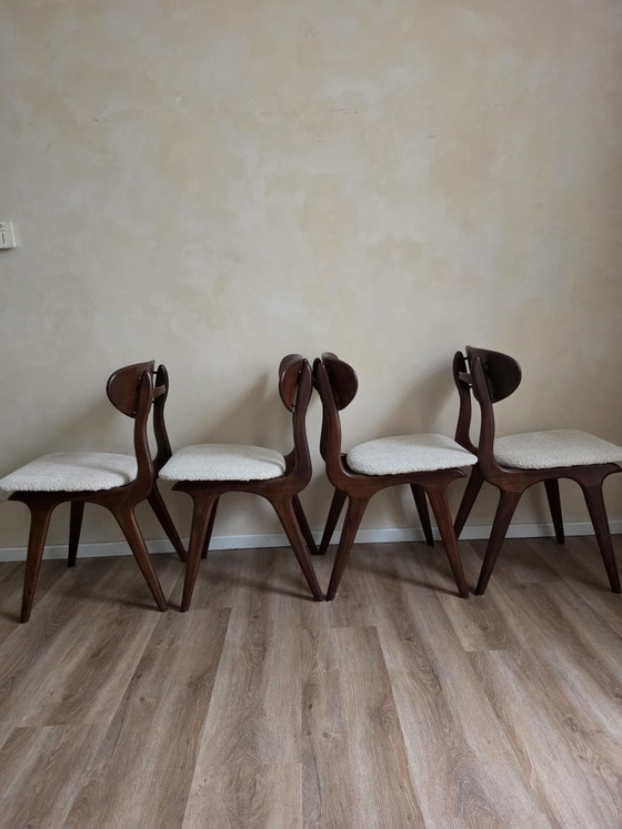Sillas Louis van Teeffelen, Sillas de comedor, Madera, Marrón (foto 2 de 6)