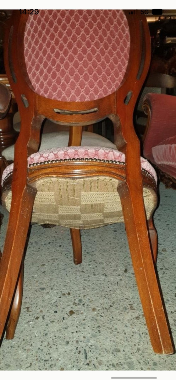 Image 1 of 4 barok eetkamer stoelen 