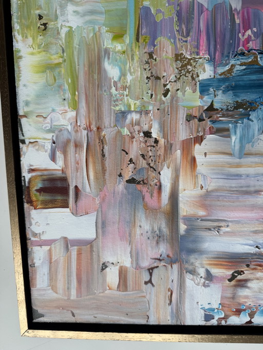 Artwork 90x70cm including floating frame