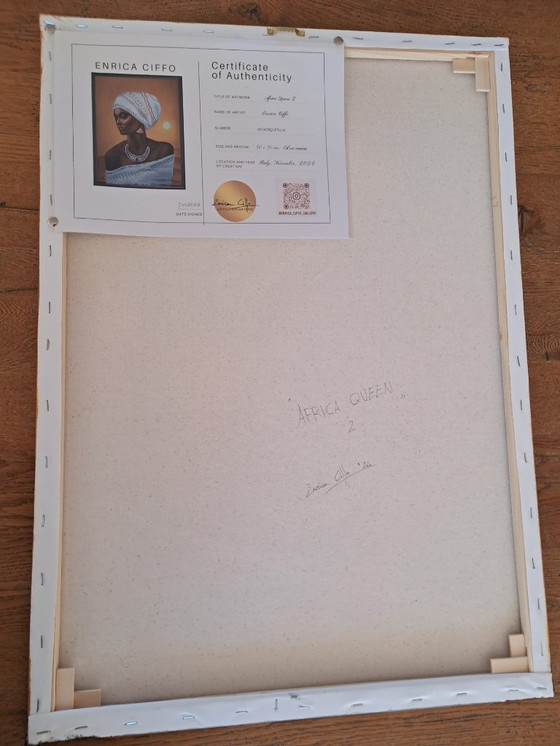 Image 1 of Enrica CIFFO - Africa Queen 2 - Tableau d'Artiste