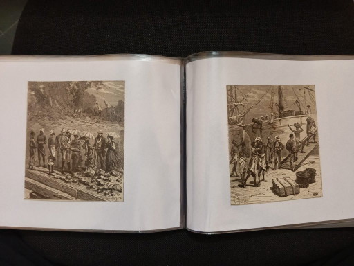 Album contenant 20 gravures sur bois Fin 1800
