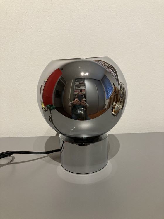 Image 1 of Retro glass table lamp