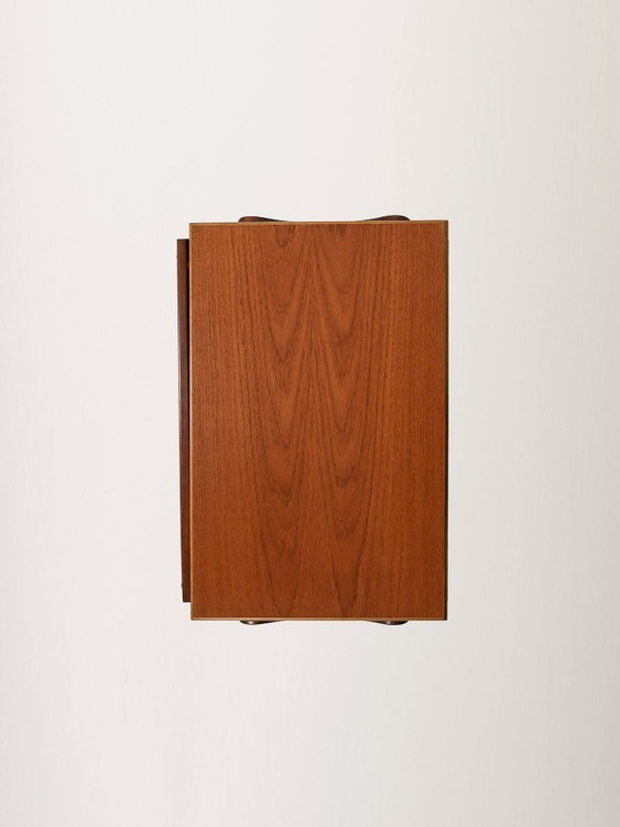 Image 1 of Scandinavian Sewing Table in Teak and Oak