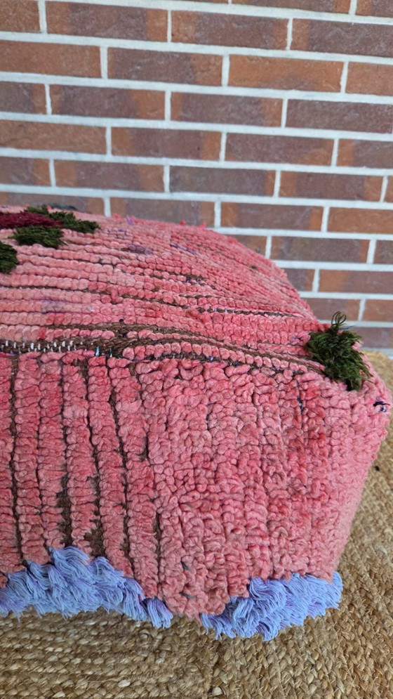 Pouf berbère vintage – Poufs & repose-pieds, Wool (photo 2 of 7)