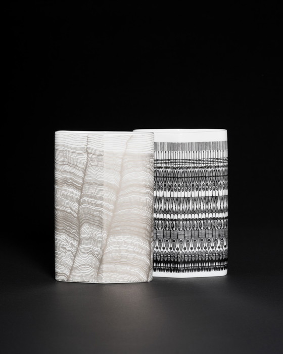 Image 1 of Rétro Alain Le Foll & Theo Baumann × Tapio Wirkkala Rosenthal Vase Duo