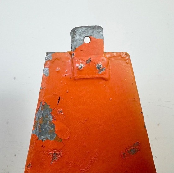 Image 1 of Grande lettera A in ferro giallo vintage per facciata, anni '60