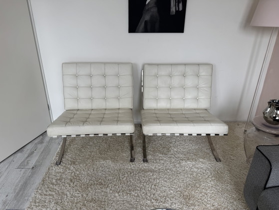 Image 1 of 2 replica Barcelona Chairs