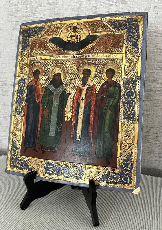 Image 1 of Icono ruso, siglo XIX.