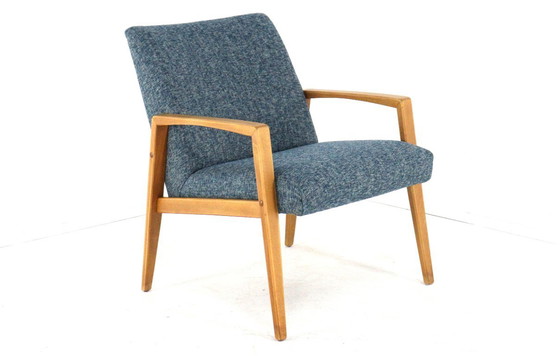 Image 1 of Vintage fauteuil 'Alerheim' nieuw gestoffeerd