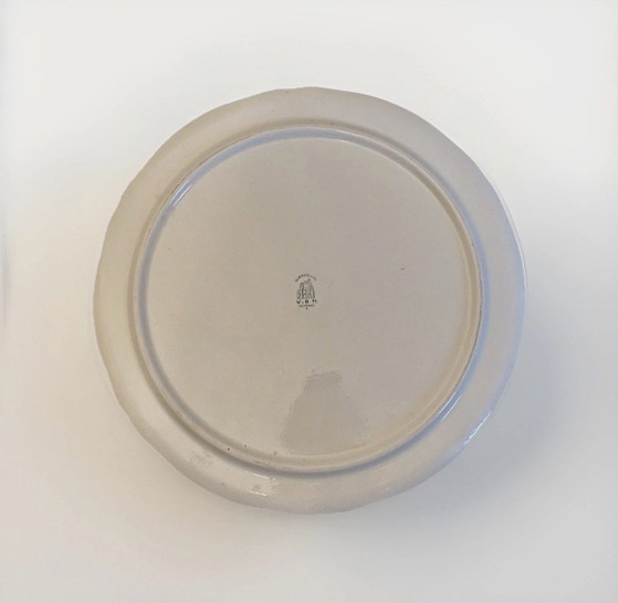 Image 1 of A23/35 Villeroy & Boch V&B Piatto da torta blu Burgenland Ø 32 cm