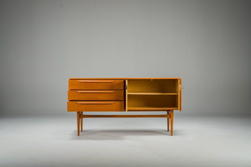 Mid-Century Teak Type RT 200 Sideboard in Teak by Heinrich Riestenpatt for RT Möbel, 1960s