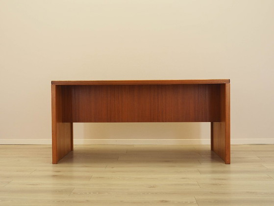 Image 1 of Scrivania in teak, design danese, anni '70, prodotta da Omann Jun