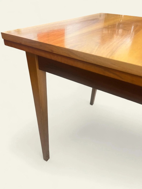 Vintage Extendable Table by Palette Möbelwerk | Mid-Century Dining Table | Scandinavian Design – Wood (photo 5 of 8)
