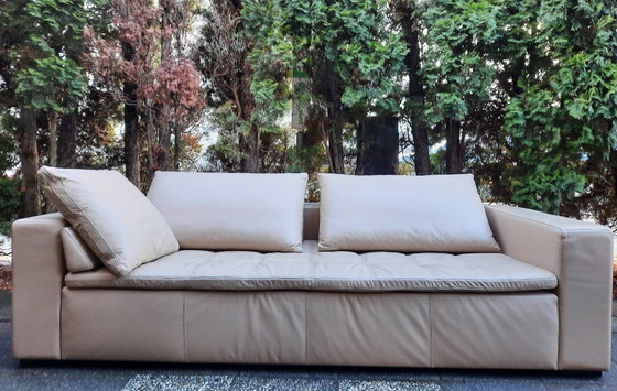 Image 1 of BoConcept Mezzo 3,5-zits leren Deense Design bank 