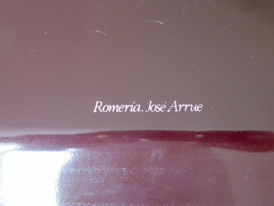 Image 1 of José Arrue "Romeria" Metallisches Serviertablett