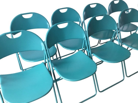 Image 1 of 8 sedie pieghevoli vintage IKEA Niels Gammelgaard 1979