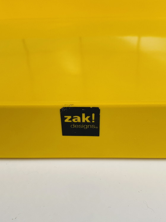 Image 1 of Zak ! Plateau design jaune vif