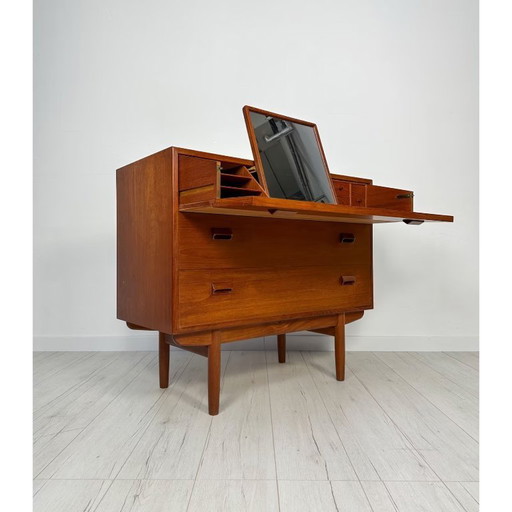 Vintage Danish Teak Secretary Dresser by Børge Mogensen 60s