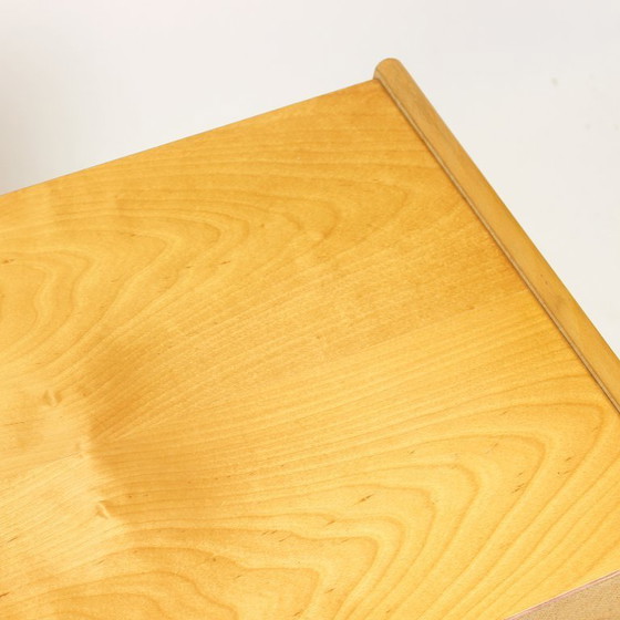 Image 1 of Ensemble de 2 tables de chevet carrées de Np Zavody, Tchécoslovaquie, années 1980