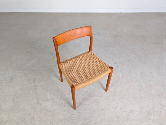 Image 1 of Niels O Moller Stuhl Modell 77 J.L. Møllers Møbelfabrik teak2