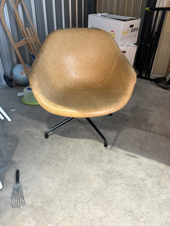 HAY About a Chair Armchair – Leather, Metal (photo 6 of 8)