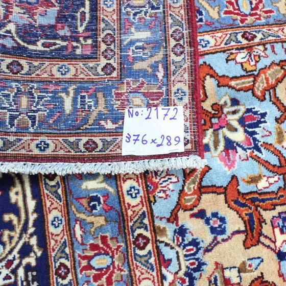 Image 1 of Handgeknoopt Perzisch tapijt - Keshan tapijt 376x289