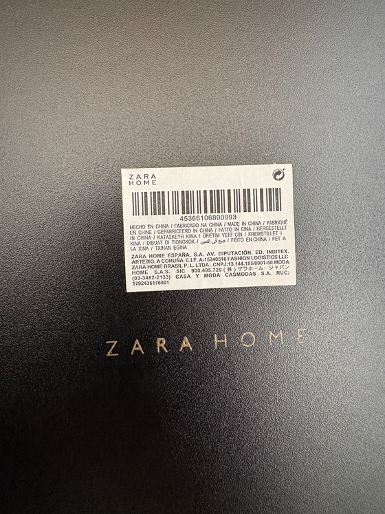 Image 1 of Zara Home Long Mirror with Antique Finish Glass