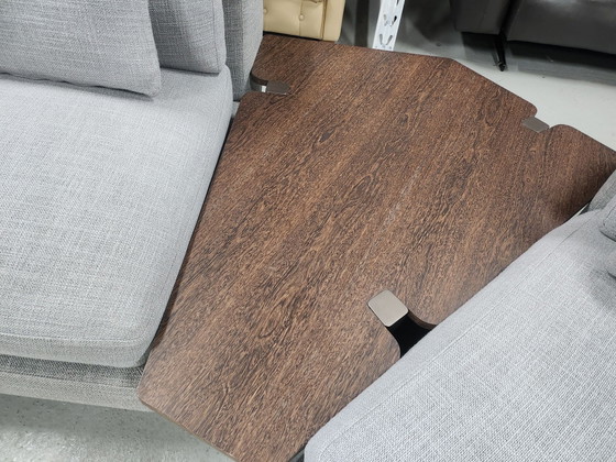 Minotti - Freeman Duvet sofa + coffee table Jacob by Rodolfo Dordoni, Modular sofas, Other, Grey (photo 8 of 9)
