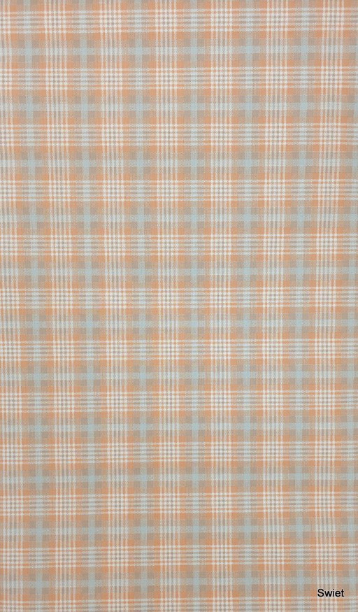 14295 Vintage-Diamanttapete orange blau beige